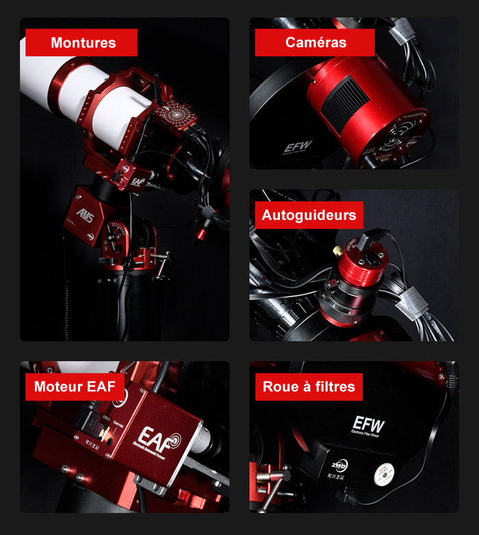 ASIAIR Mini pour l'astronomie - Contrôle sans fil et stockage intégré - ZWO