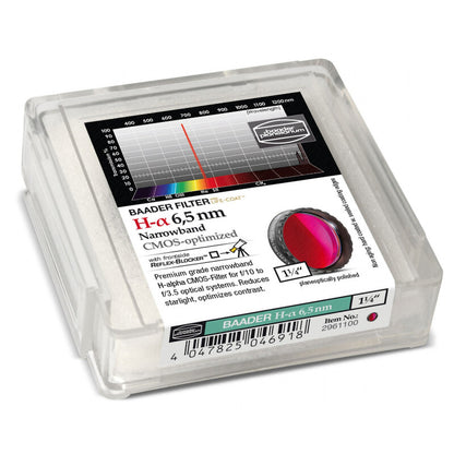 Filtre H-alpha Narrowband CMOS 1,25" pour l'astronomie - Baader