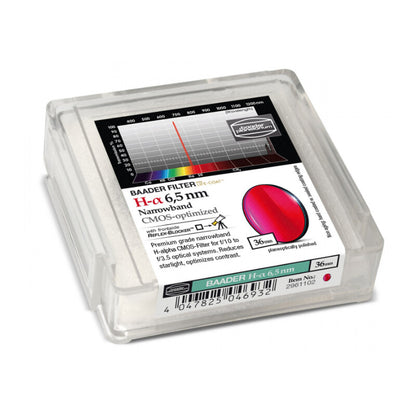 Filtre H-alpha CMOS Narrowband 36 mm pour l'astronomie - Baader