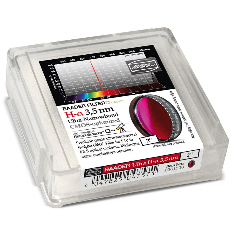Filtre H-alpha CMOS Ultra-Narrowband 2" pour l'astronomie - Baader