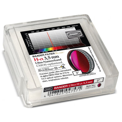 Filtre H-alpha CMOS Ultra-Narrowband 2" pour l'astronomie - Baader