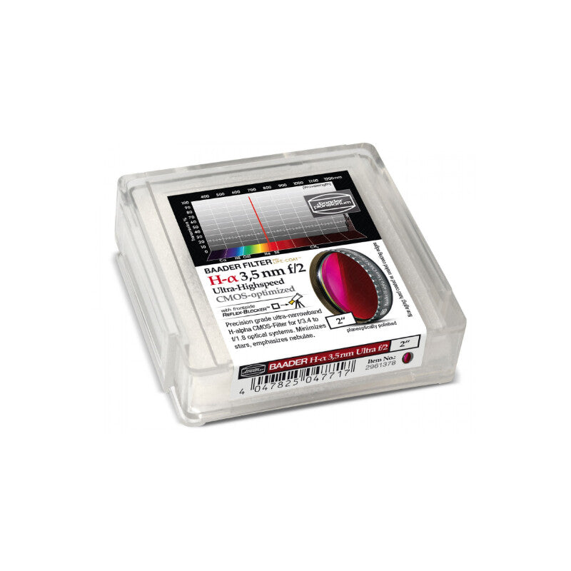 Filtre H-alpha CMOS f/2 Ultra-Highspeed 2" - Baader