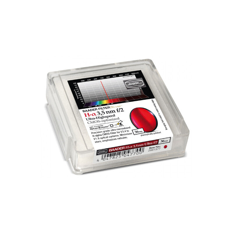 Filtre H-alpha CMOS f/2 Ultra-Highspeed 36mm - Baader