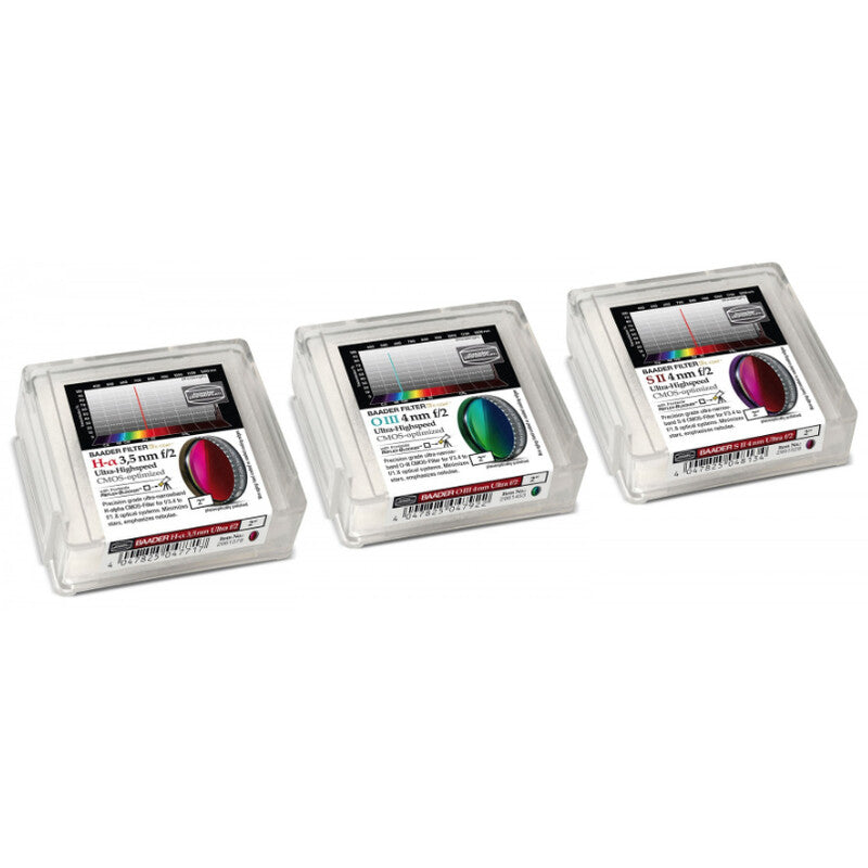 Filtre H-alpha/OIII/SII CMOS f/2 Ultra-Highspeed 2" - Baader
