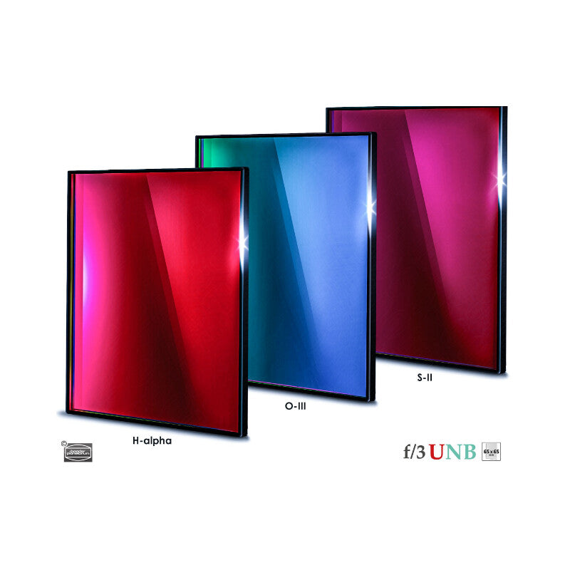 Filtre H-alpha/OIII/SII CMOS f/3 Ultra-Highspeed 65x65mm - Baader