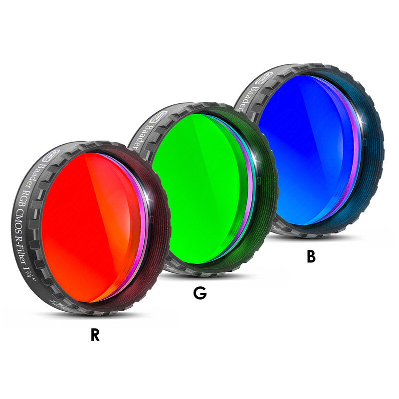 Filtre RGB CMOS 1,25" pour Observation et Photographie - Baader