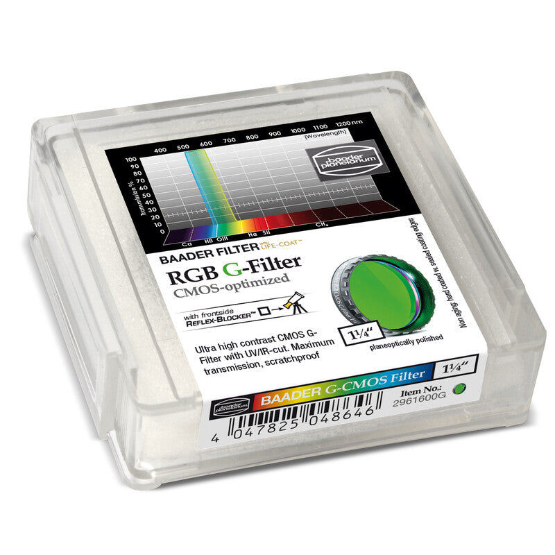 Filtre RGB-G CMOS 1,25" pour Astronomie - Baader