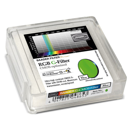 Filtre RGB-G CMOS 31 mm pour observation et photo - Baader