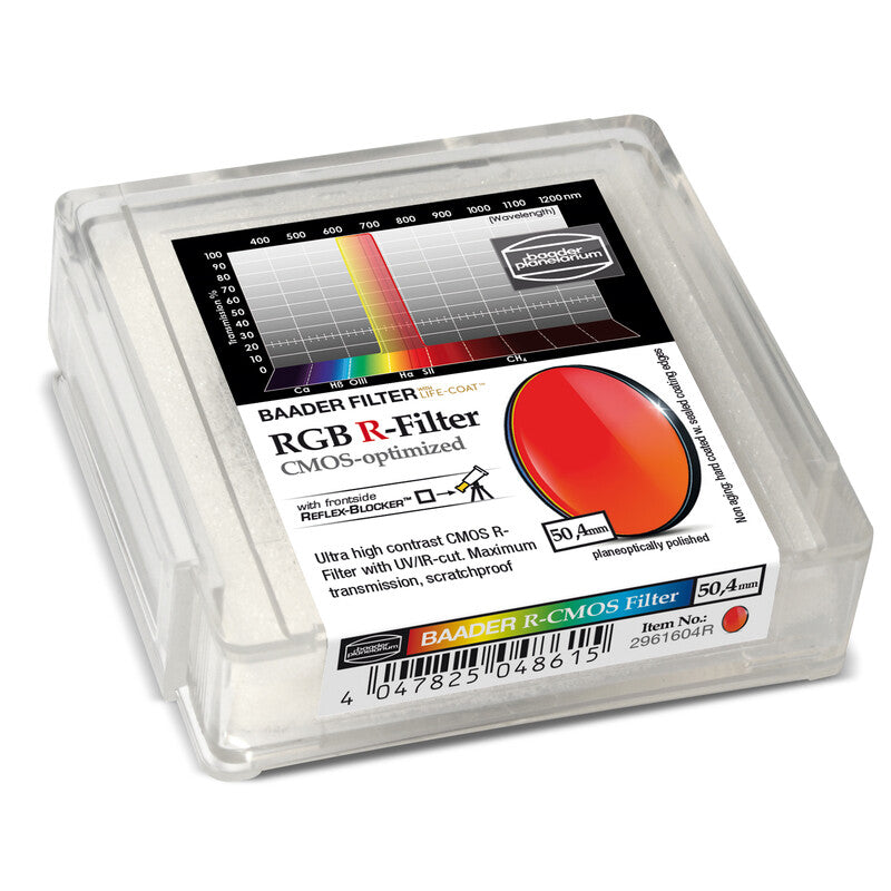 Filtre RGB-R CMOS 50,4 mm pour l'astronomie - Baader