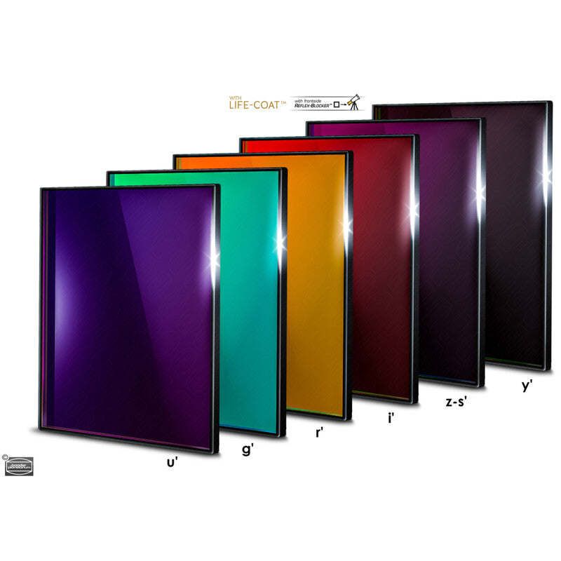 Filtre Photométrique SLOAN/SDSS (ugriz') 65x65 mm - Baader