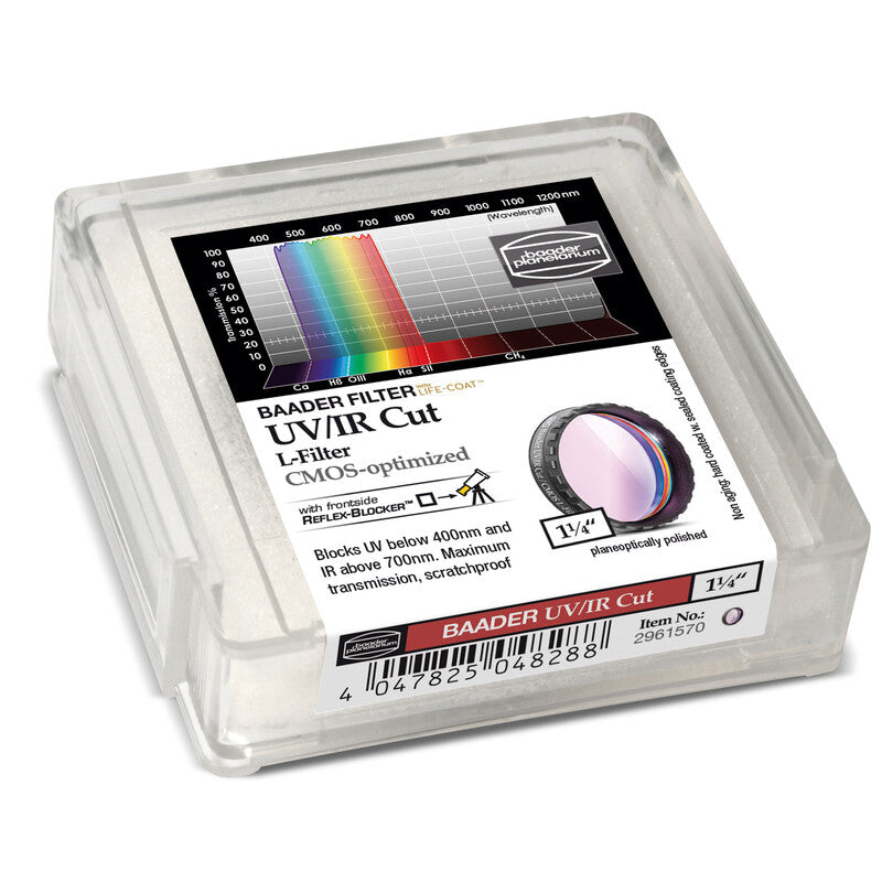 Filtre Luminance UV/IR pour CMOS 1,25" - Baader