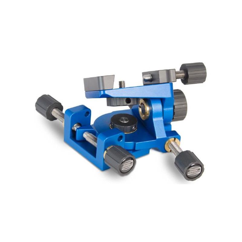 Platine tangentielle réglable Stronghold bleue pour télescope - Baader