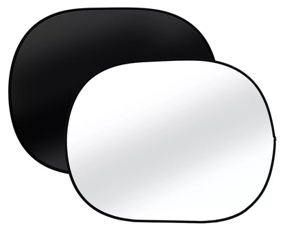 Fond de studio pliable noir/blanc 150 x 200 cm BRESSER BR-3