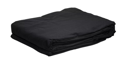 Fond photo en tissu noir 3 x 4 m Y-9 BRESSER