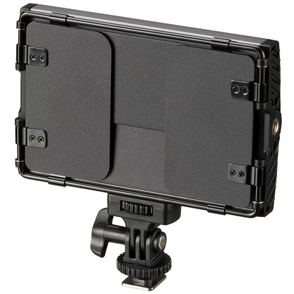 Torche LED vidéo PT Pro 15B-II bi-color avec volets, batterie et étui Bresser