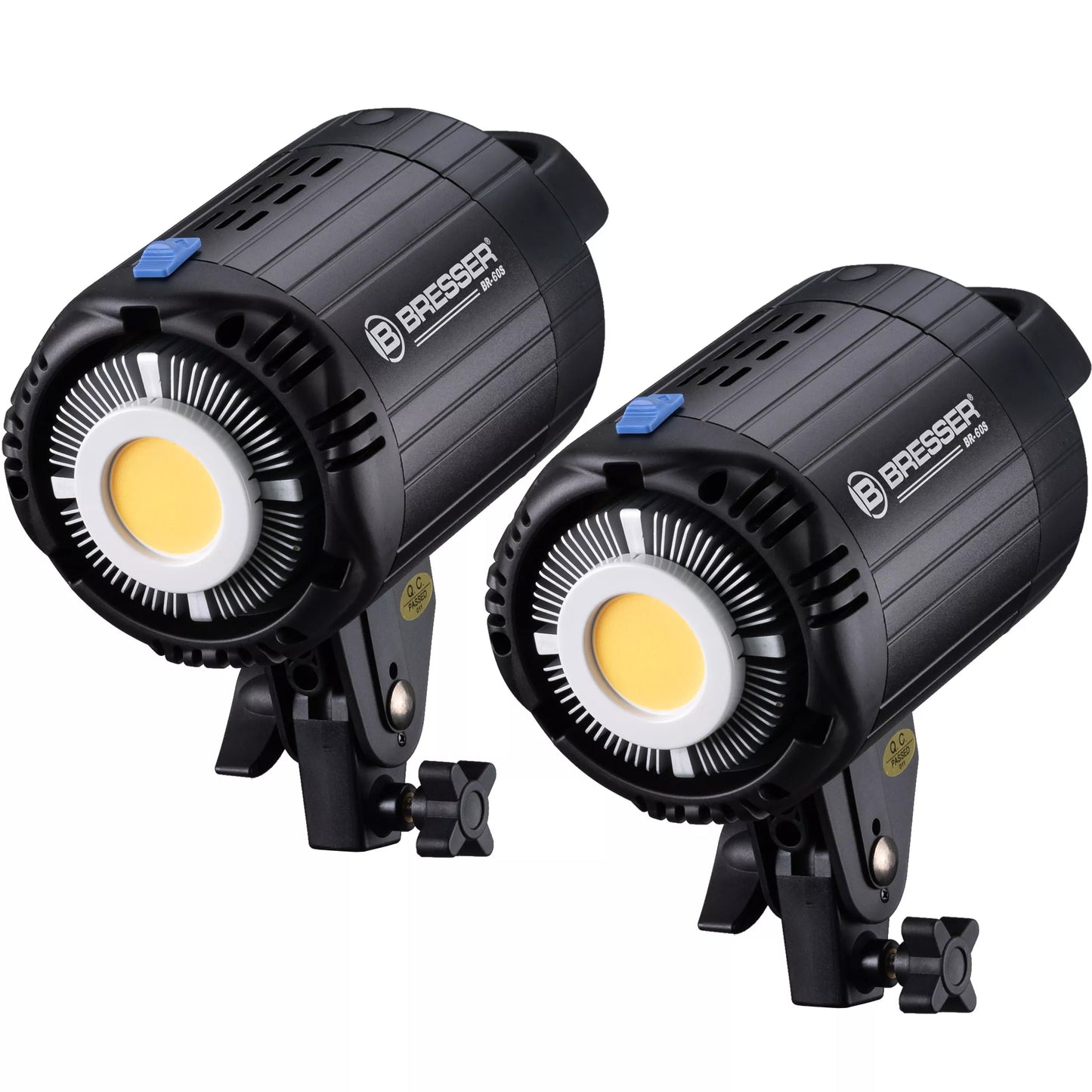 Kit d’éclairage studio LED COB BR-60S 2 x 60 W avec softbox et trépieds BRESSER