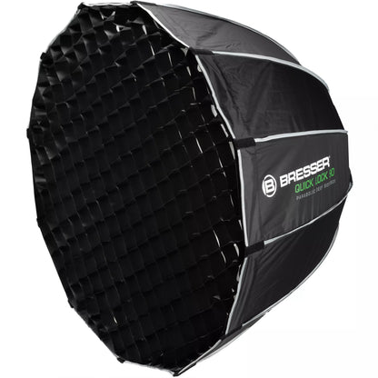 Softbox parabolique Deep 90 cm Quick Lock Bowens avec grille BRESSER