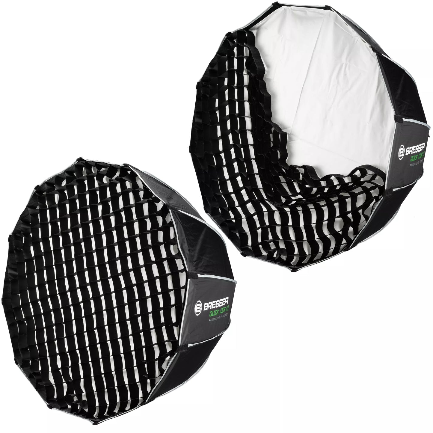 Softbox parabolique Deep 90 cm Quick Lock Bowens avec grille BRESSER