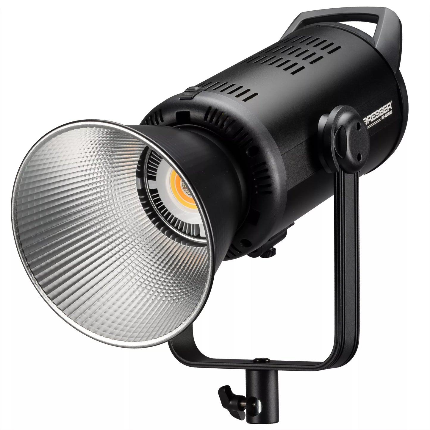 Lampe LED COB RGB 180W BR-180RGB – mode CCT, RGBCW/HSI, Bowens, DMX512 – contrôle Bluetooth - BRESSER