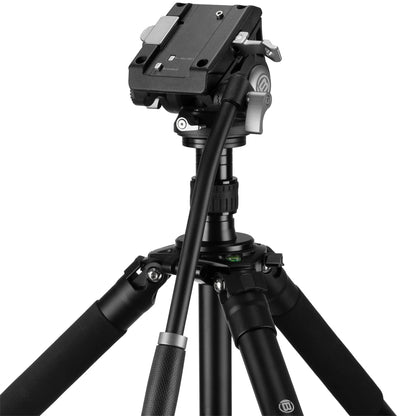 Trépied vidéo BX-10 Pro avec tête fluide 10 kg, 78–216 cm Bresser