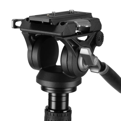 Trépied vidéo BX-10 Pro avec tête fluide 10 kg, 78–216 cm Bresser