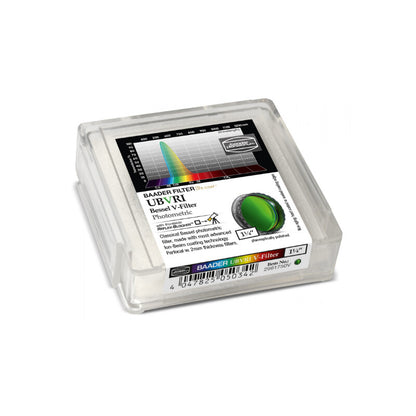 Filtre Photométrique Bessel V 1,25" pour l'Astronomie - Baader