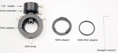 Diviseur Optique ZWO OAG avec Adaptateurs Interchangeables - ZWO