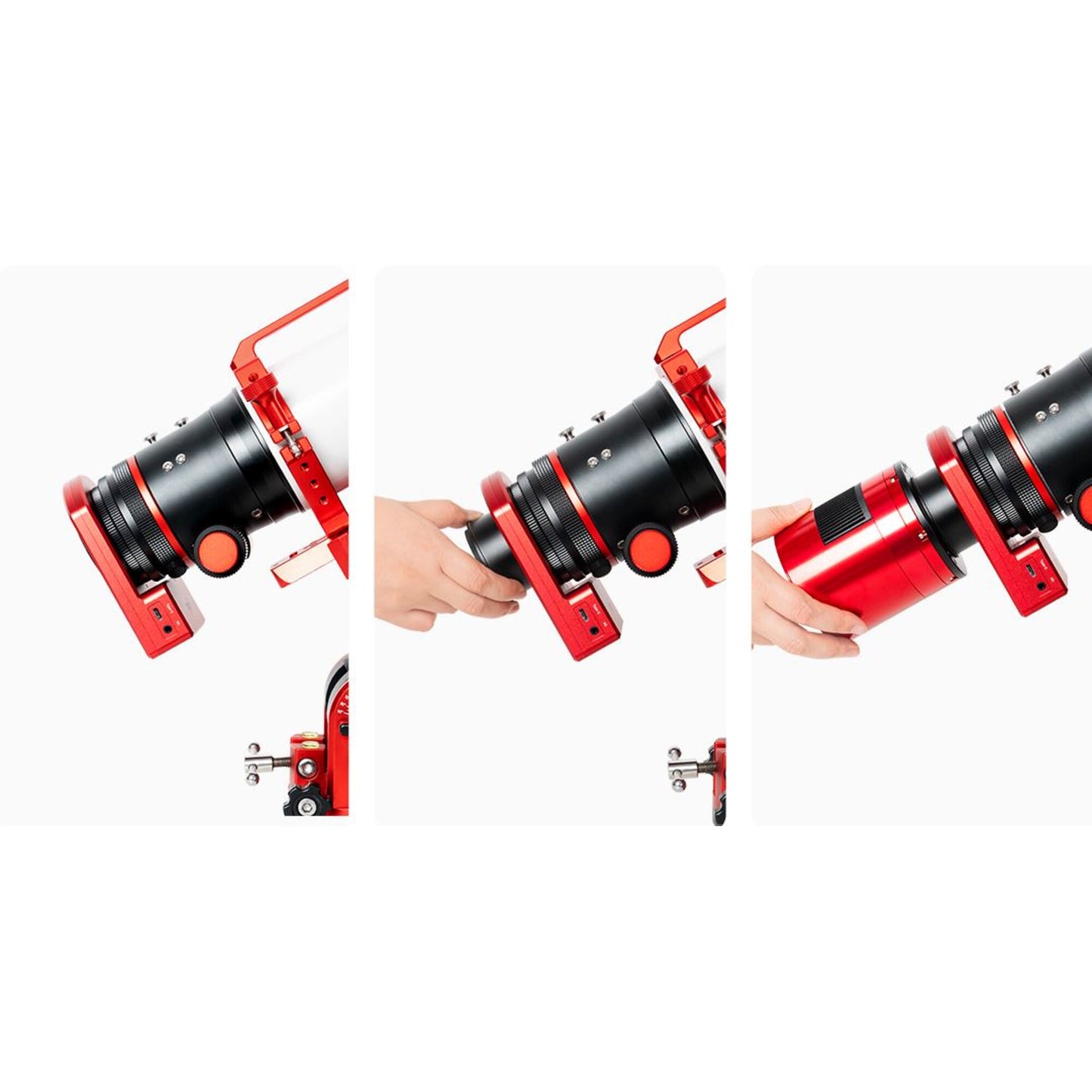 Rotateur de champ ZWO CAA pour l'astronomie - rotation précise et back-focus maîtrisé - ZWO