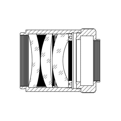 Correcteur réducteur de focale 0,8x pour APO 80/560 - TS Optics