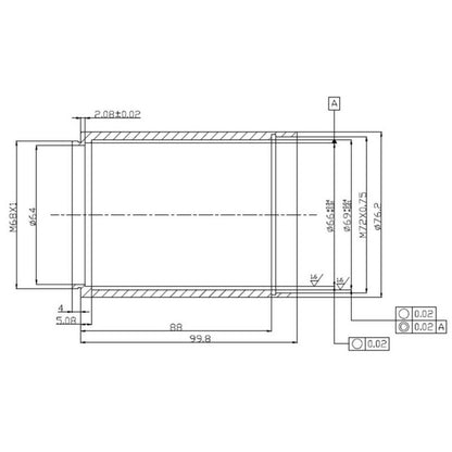 Corretor de coma Riccardi-Design 3 para telescópios Newton - TS Optics
