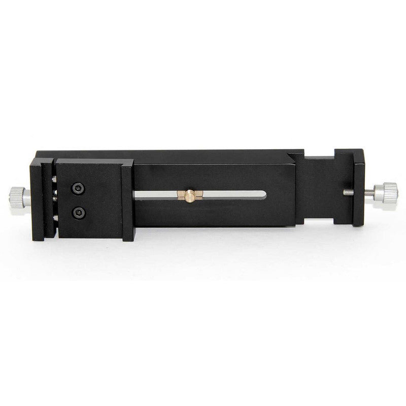 Rail prismatique type Vixen avec deux pinces et support chercheur - TS Optics