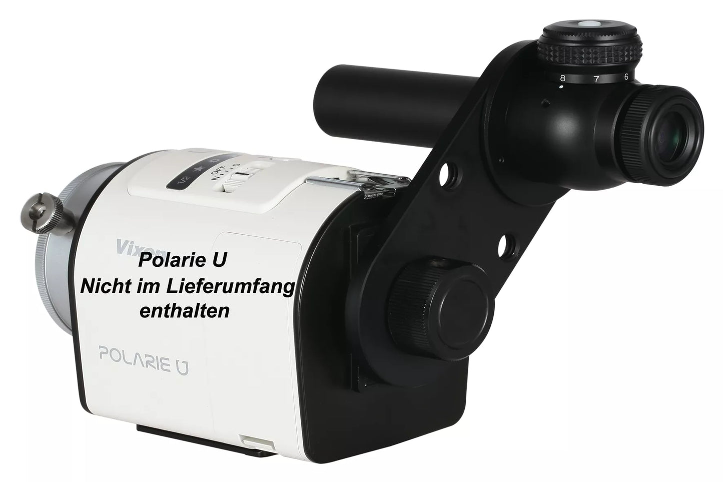 Viseur polaire POLARIE U PF-L II pour l'astronomie – Alignement précis sur le pôle céleste (3 minutes d'arc) - Vixen