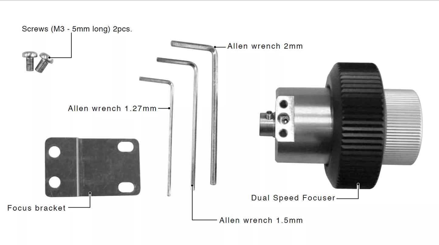 Porte-oculaire motorisé pour l'astronomie – Mise au point fine 1/7, 170 g, compatible Vixen - Vixen