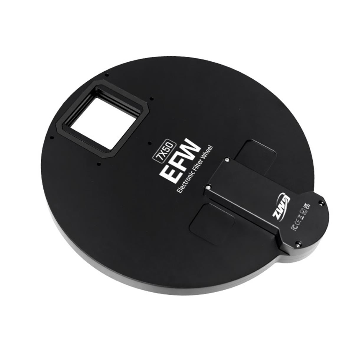 Roue à filtres EFW ZWO 7 positions 7x50mm carrés - ZWO