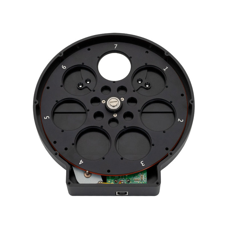 Roue à filtres motorisée ZWO EFW II 7x36mm pour l'astronomie - ZWO