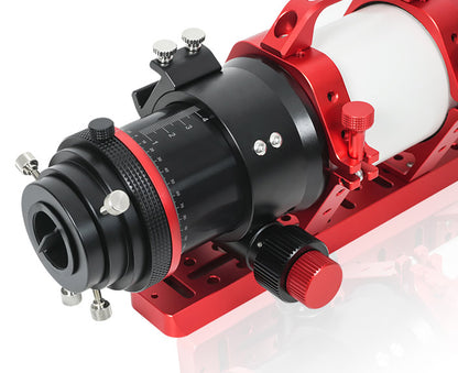 Lunette ZWO FF65 APO quintuplet pour l’imagerie du ciel profond - 65 mm F/6,4, 416 mm, cercle image 44 mm - pour l’astronomie - ZWO