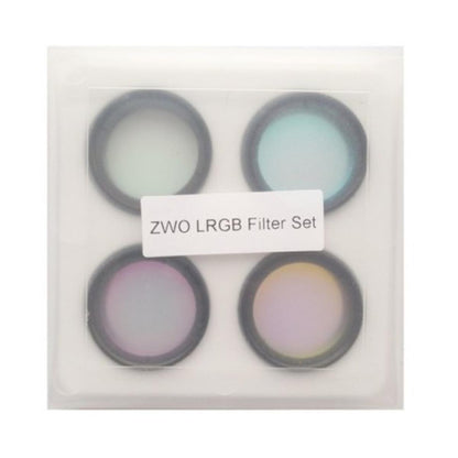 Set de 4 filtres LRGB 36mm circulaire non montés pour l'astronomie - ZWO