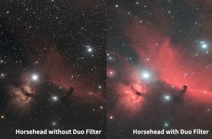 Filtre Duo-Band 2 en 1 H-Alpha / O-III pour l'astronomie - ZWO