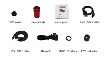Caméra monochrome ZWO ASI174MM Mini pour l'astronomie - ZWO