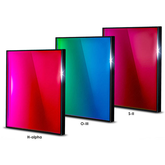 Filtre H-alpha / OIII / SII 50x50mm CMOS à Bande Étroite pour l’Astrophotographie - Baader