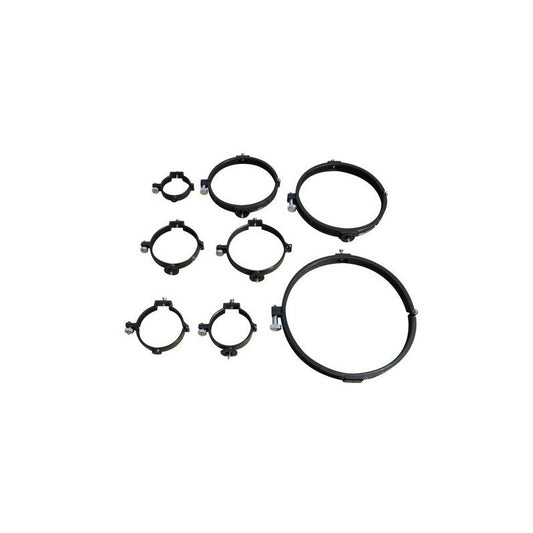 Colliers de montage pour télescopes diamètre 76mm noir - Sky-Watcher