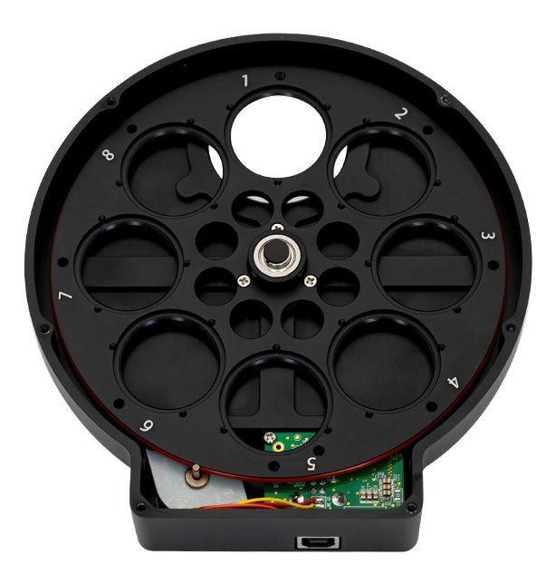 Roue à filtres motorisée 8 positions pour l'astronomie