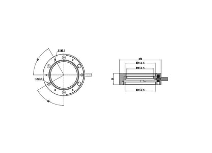 M54 2″ Filter Drawer pour l'astronomie - ToupTek Astro