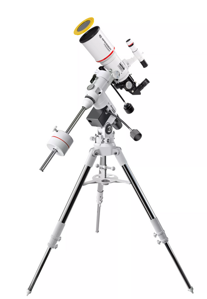 Télescope Messier AR-102xs/460 EXOS-2/EQ5 pour observation nocturne et solaire - Bresser