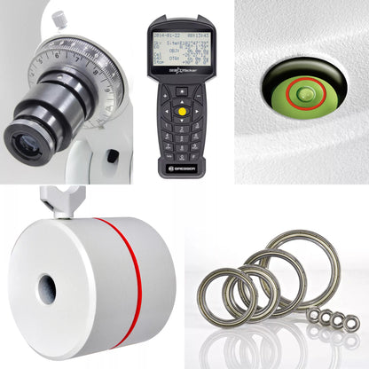 Messier AR-102xs 460 EXOS-2 EQ5 GoTo pour l'astronomie - Bresser