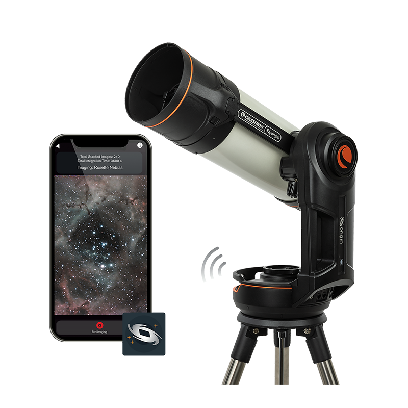 Télescope pour l'astronomie Origin 150 mm avec Monture Azimutale Motorisée - Celestron