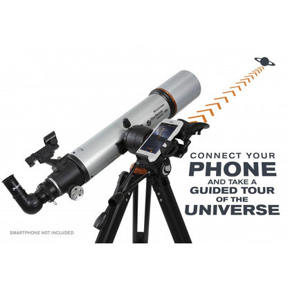 Télescope pour l'astronomie 102 mm StarSense Explorer DX - Celestron