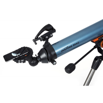 Lunette Inspire 80 pour l'astronomie et l'observation terrestre - Celestron