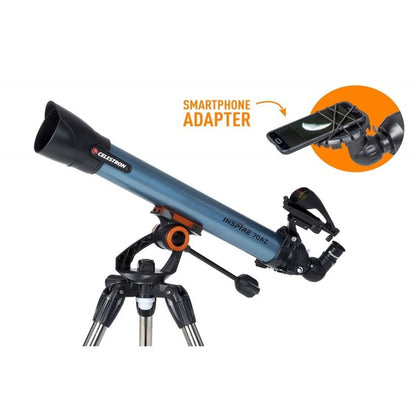 Lunette Inspire 70 pour l'astronomie et l'observation terrestre - Celestron