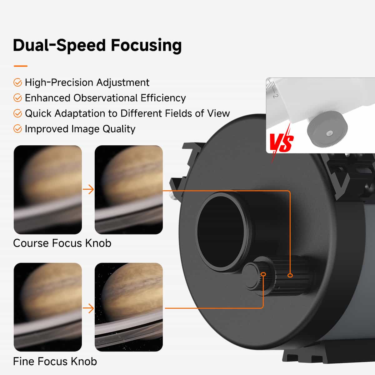 Télescope Maksutov-Cassegrain MK127 pour l'astronomie - SVBONY